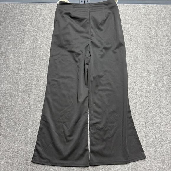 NWT Cider Halter Top Pant Set Women's Small Black/Cream Floral Suit Wide Leg NEW - Picture 8 of 11